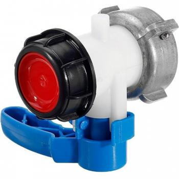 IBC Behälter 1000L DN50 2 Zoll männlich mit Zubehör für Export