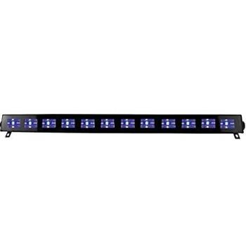 POWER LIGHTING UV BAR LED 12x3 LED Uv barre à LED 12x3W