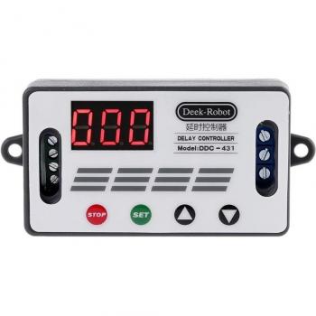 Controlador de retardo DDC-431 12V con temporizador digital