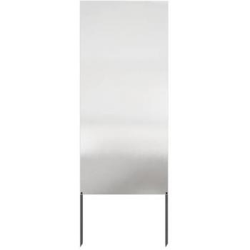 Clôture décorative Fretwork argent 50 x 140 cm