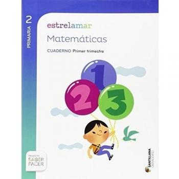 Globalizado estrelamar cuaderno matematicas 2 primaria 1 trim saber facer (Tapa blanda).