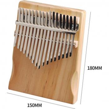 Instrumento musical Kalimba de caoba