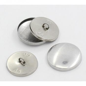 Botones de Metal con Cubierta Trasera 25x25mm