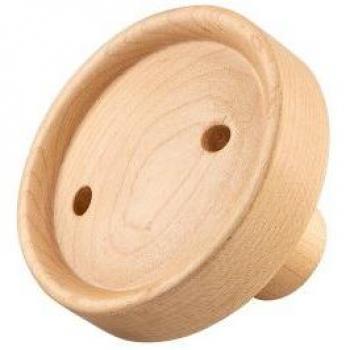 Solid Wood Wall Hook for Hats and Scarves