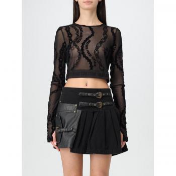 Pettorale Versace Jeans Couture Chaîne in nylon nero 44
