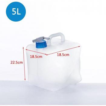 Bolsa de agua portátil plegable para acampar 20L