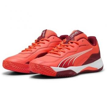 Puma Nova Smash couleur cramoisi noir pour hommes 2025