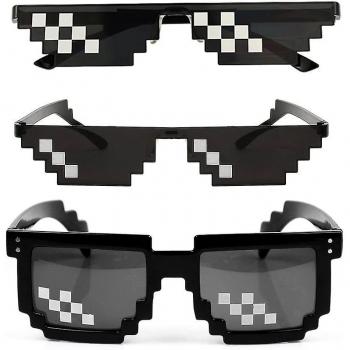 Gafas Unisex 8‑Bit Estilo Mosaic