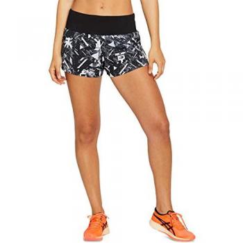 Short ASICS Future Tokyo 3.5in negro y blanco mujer