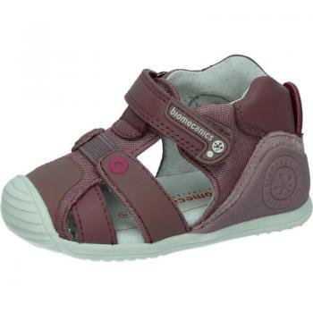 Sandalias malvas Biomecanics para niña