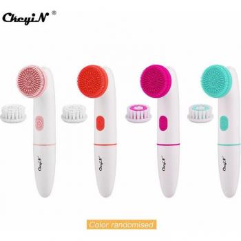Brosse de nettoyage du visage en silicone doux 2 en 1
