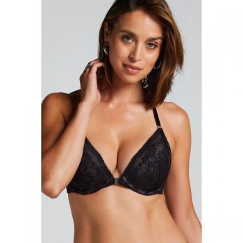 Push-Up Negra Vera: Sujetador de Aro Preformado