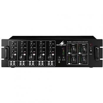 Monacor Monacor PA-4040 ELA-Verstärker 40 W 4-Zonen Mischverstärker
