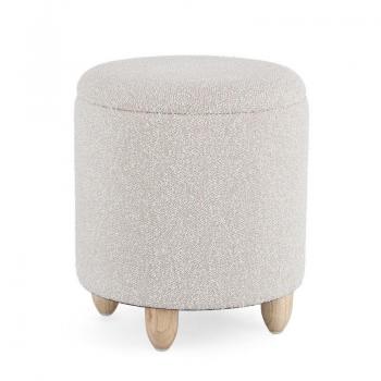 Sgabello Contenitore Zena Grigio Ch