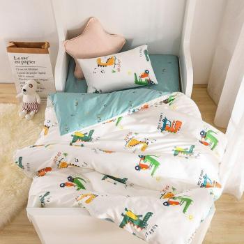 Juego de ropa de cama para cuna, 3 uds., dibujos animados