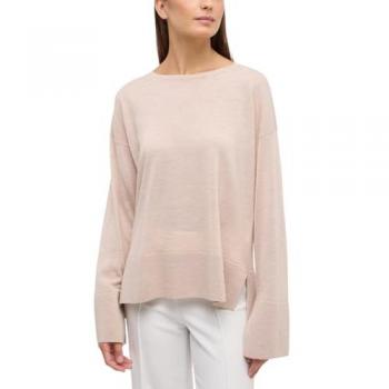 Eterna Strickpullover für Damen, unifarben beige, XL