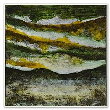 Eintönige Acrylabstraktion – minimalistisch