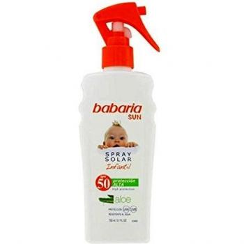 BABARIA Mini‑Aloe‑Spray LSF 50 für Kinder & Babys