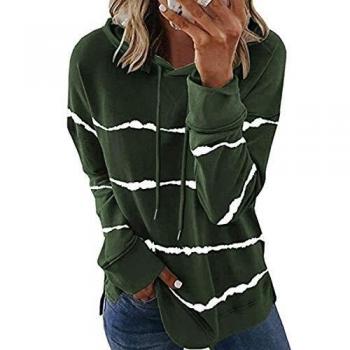 Plus Size Kingfen Ladies Long Sleeve Sweatshirt