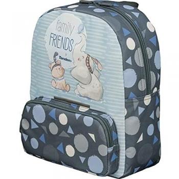 Mochila Escolar Infantil 27CM Family Friends