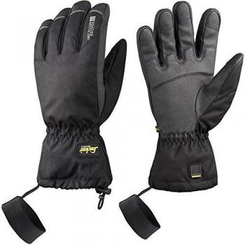 Schwarze Snickers Arctic Dry Regenschutzhandschuhe – Größe 9 – 95760404009
