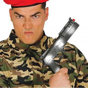 Pistola Abiti e Maschere Magum Maculata Nero e Grigia