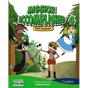 Mission Accomplished 4. Activity Book. (Tapa blanda).