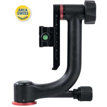 Dorr gl-24C Carbon Gimbal Kopf – Schwarz