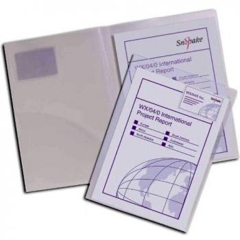 Concord Polypropylene A4 Clear Twinfile Ref