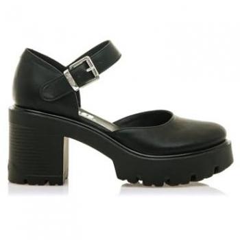 MTNG para mujer. 59893 Zapatos Emeline Negro (36), 3 a 5cm, Hebilla, Casual, Fiesta, MTNG outlet 2024