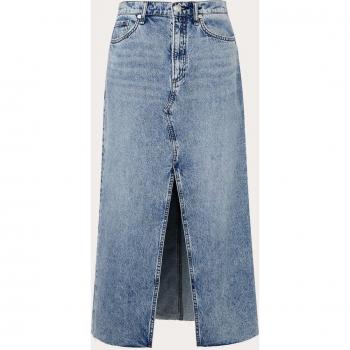 Falda Denim Larga Clara de Rag & Bone