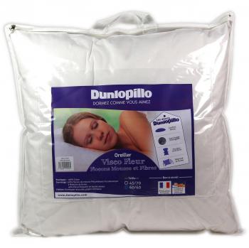 Dunlopillo Oreiller Blanc 60 x 60 cm