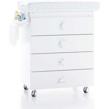 Mueble bañera cambiador con ruedas de Alondra