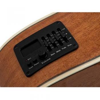 Aube Sauvage: Guitare Western DIMAVERY Jk-500 Pan Coupé Nature