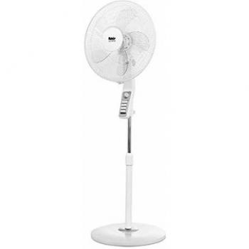 Fakir VC35S Standventilator trend mit Weißer Farbe und 110-150 cm Höhenverstellbarkeit