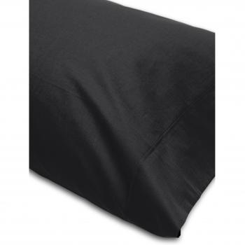 IHome Pillow Case Lisa Bed 135 (45 x 155 cm) Black