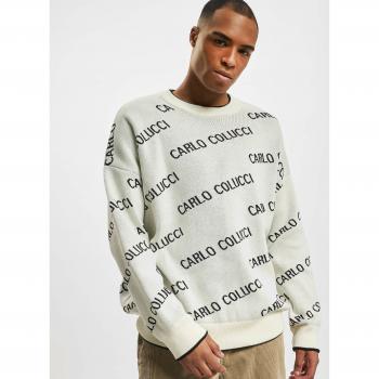 Carlo Colucci Großer Strickpullover für Männer