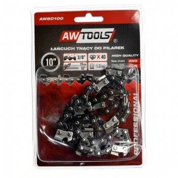 Chaîne de tronçonneuse 25 cm Awtools, modèle Black Line