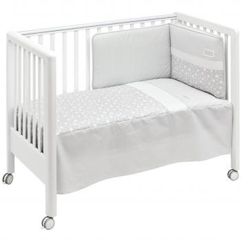 Set Piumone e Paracolpi 60x120 cm Star Grigio