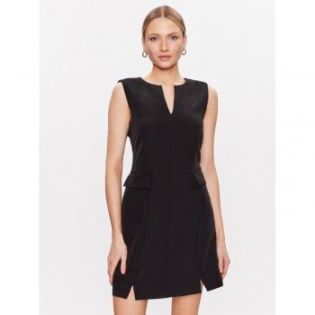 V‑Neck Black Mini Dress for Women – XS