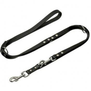 Rondo Laisse noire 200 cm 18 mm