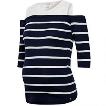 ESPRIT Maternity Damen Sweater, 3/4 Arm, Mehrfarbig, XS