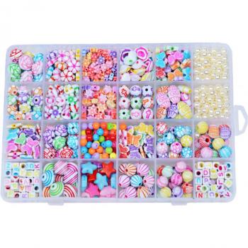 1200 Beads Jewelry Making Set for Kids