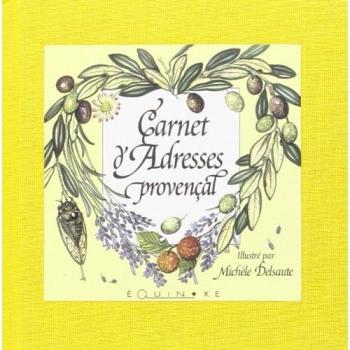Carnet d'adresses provençal