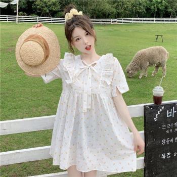 Korean-Style Short-Sleeve Lolita Dress