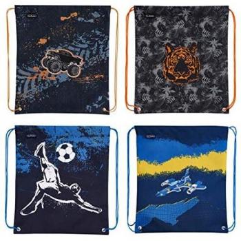 Herlitz Sac à Dos pour Garçon Mix II, 40 cm, avec Motifs Assortis et Couleurs Vives