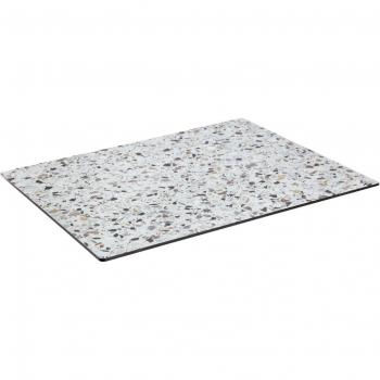 Mesa rectangular VEGA HPL terazo 130x80 cm