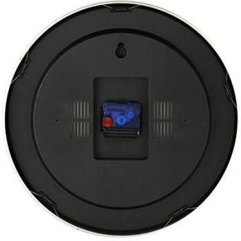 NeXtime Wanduhr Station 35 cm rot/schwarz/weiß, 35.0 H x 35.0 W cm