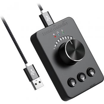 Volúmetro USB para Altavoces y Ordenadores