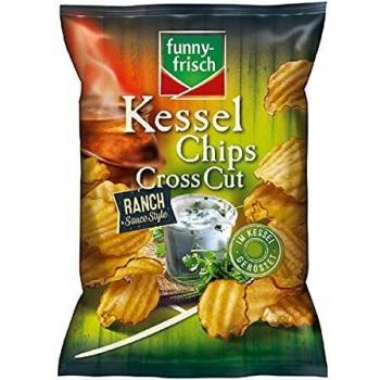 Funnyfrisch Kessel Chips Ranch Sauce Style, 120g